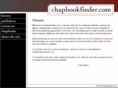 chapbookfinder.com