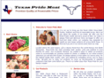 texaspridemeat.com