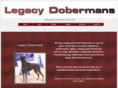 legacydobermans.com