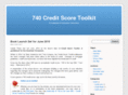 740creditscoretoolkit.com