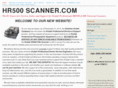 hr500scanner.com