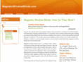magneticwindowblinds.com