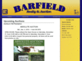 barfieldrealtyandauction.com