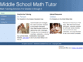 middleschoolmathtutor.com
