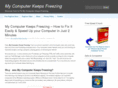 mycomputerkeepsfreezing.com