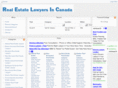 realestatelawyersincanada.com