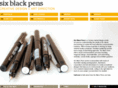 sixblackpens.com