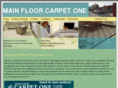 mainfloorcarpetone.com