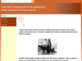 tristartranscriptionservices.com