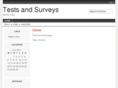 testsandsurveys.com