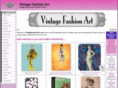vintagefashionart.com