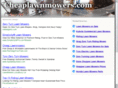 cheaplawnmowers.com