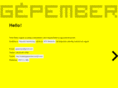 gepember.com