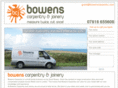 bowenscarpentry.com