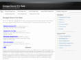 garagedoorsforsale.org