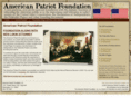 americanpatriotfoundation.net