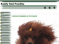 reallyredpoodles.com