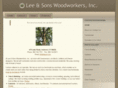 leeandsonswoodworking.com