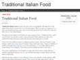 traditionalitalianfood.org