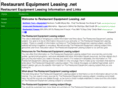 restaurantequipmentleasing.net
