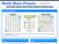 mathmazepuzzle.com