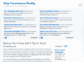 stopforeclosurereality.com