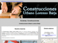 construccionesurbanolorenzo.com