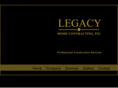 legacyhomecontracting.com