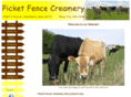 picketfencecreamery.net