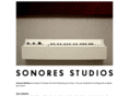 sonoresstudios.com