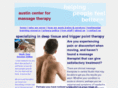 austincenterformassagetherapy.com