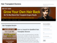 hairtransplantdoctorsinfo.com