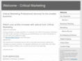 criticalmarketing.co.uk