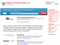 collegeofcriminaljustice.com