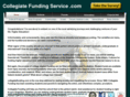 collegiatefundingservice.com