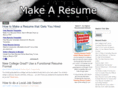 makearesume.org