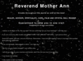 reverendmotherann.com