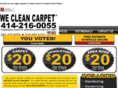wecleancarpetwi.com