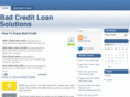 badcreditloansolutions.com