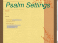 psalmsettings.com