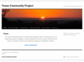texascommunityproject.com