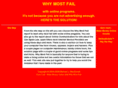 whymostfail.com