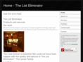 thelisteliminator.com