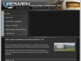 bowenmachine.com