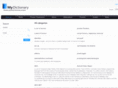mydictionary.info