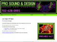 prosounddesignlv.com