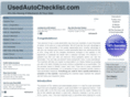usedautochecklist.com