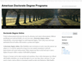 americandoctoratedegreeprograms.net