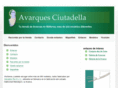 avarquesciutadella.com