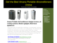 amanaportableairconditioners.com